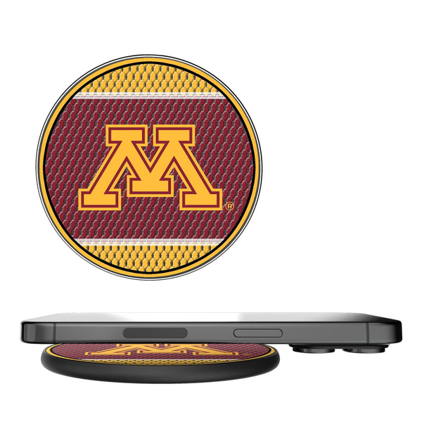 University of Minnesota Golden Gophers Mesh 15-Watt Wireless Charger