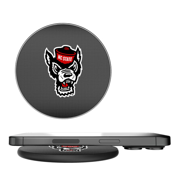North Carolina State University Wolfpack Linen 15-Watt Wireless Charger