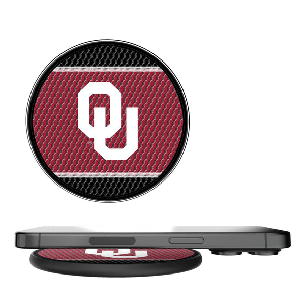 University of Oklahoma Sooners Mesh 15-Watt Wireless Charger