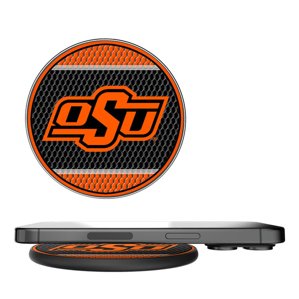 Oklahoma State University Cowboys Mesh 15-Watt Wireless Charger