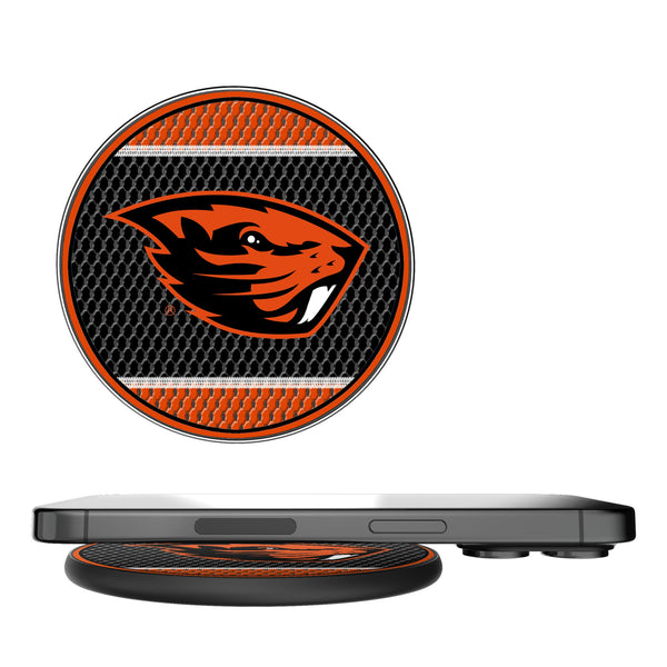 Oregon State University Beavers Mesh 15-Watt Wireless Charger