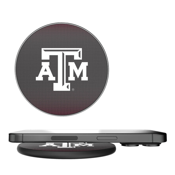 Texas A&M University Aggies Linen 15-Watt Wireless Charger