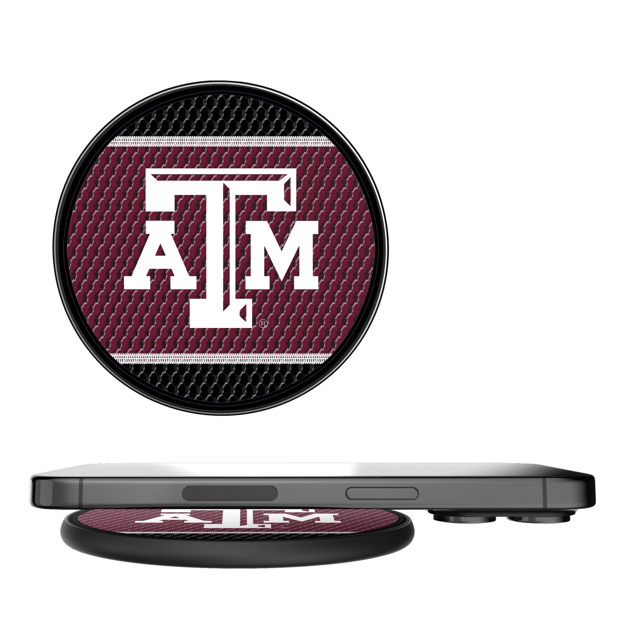 Texas A&M University Aggies Mesh 15-Watt Wireless Charger
