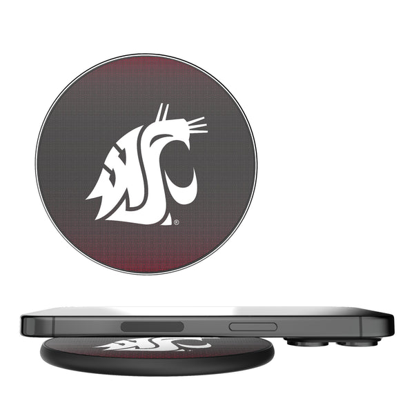 Washington State University Cougars Linen 15-Watt Wireless Charger