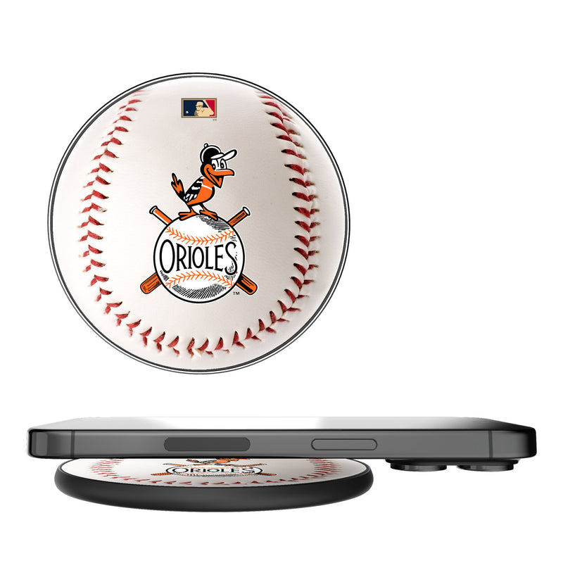 Baltimore Orioles 1954-1963 - Cooperstown Collection Baseball 15-Watt Wireless Charger