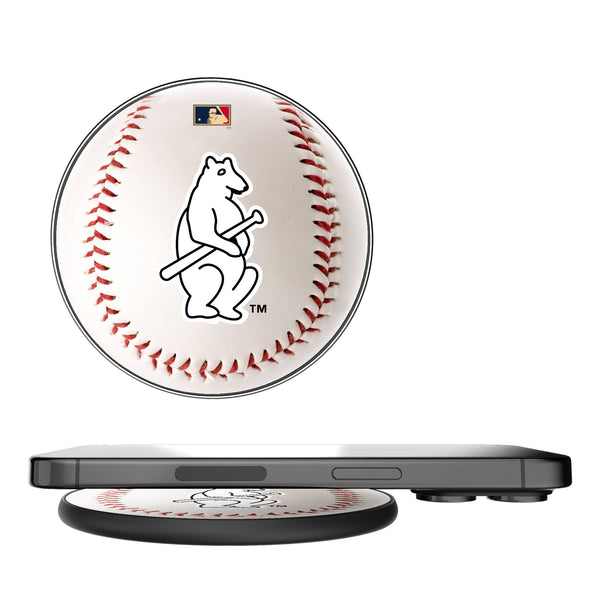 Chicago Cubs 1914 - Cooperstown Collection Baseball 15-Watt Wireless Charger