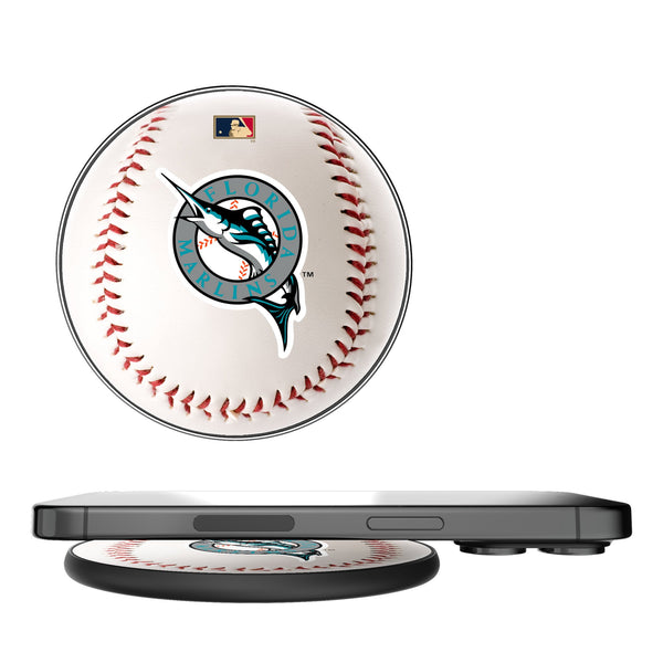 Miami Marlins 1993-2011 - Cooperstown Collection Baseball 15-Watt Wireless Charger