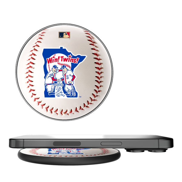 Minnesota Twins 1976-1986 - Cooperstown Collection Baseball 15-Watt Wireless Charger