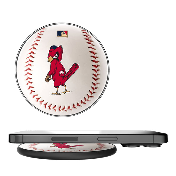 St Louis Cardinals 1950s - Cooperstown Collection Baseball 15-Watt Wireless Charger