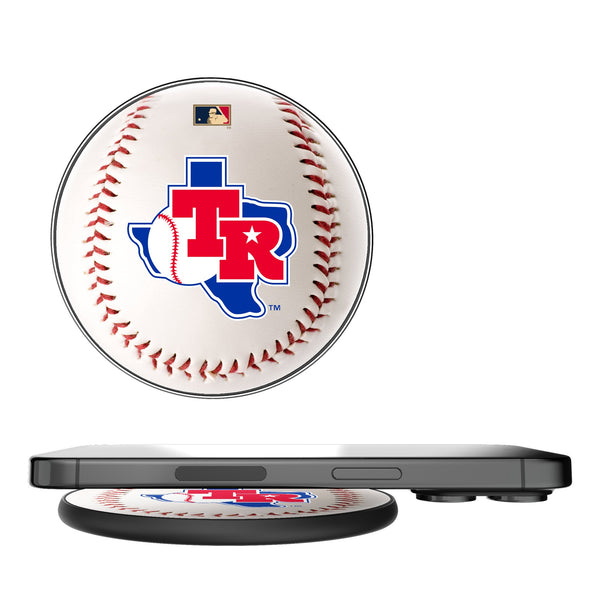 Texas Rangers 1981-1983 - Cooperstown Collection Baseball 15-Watt Wireless Charger