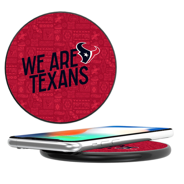 Houston Texans 2024 Illustrated Limited Edition 15-Watt Wireless Charger