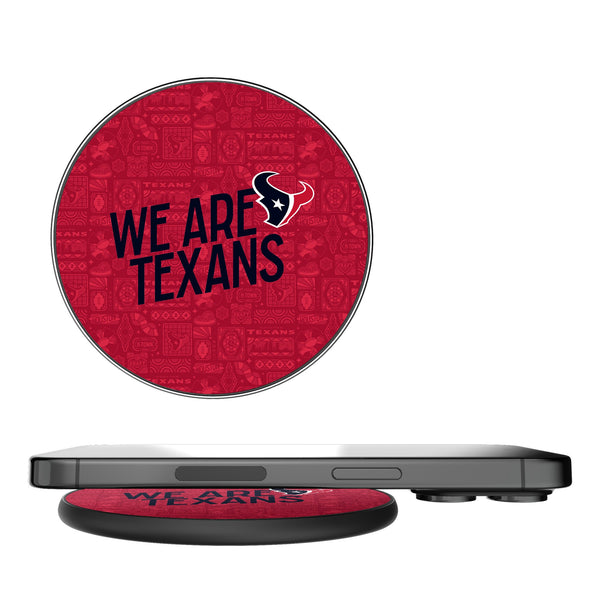 Houston Texans 2024 Illustrated Limited Edition 15-Watt Wireless Charger