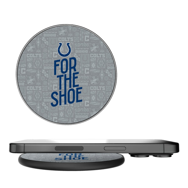 Indianapolis Colts 2024 Illustrated Limited Edition 15-Watt Wireless Charger
