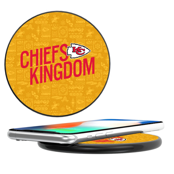 Kansas City Chiefs 2024 Illustrated Limited Edition 15-Watt Wireless Charger