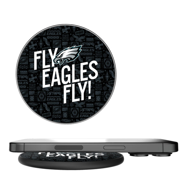 Philadelphia Eagles 2024 Illustrated Limited Edition 15-Watt Wireless Charger