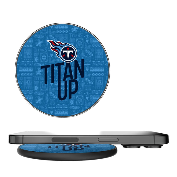 Tennessee Titans 2024 Illustrated Limited Edition 15-Watt Wireless Charger