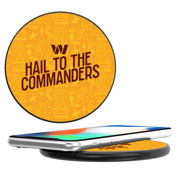 Washington Commanders 2024 Illustrated Limited Edition 15-Watt Wireless Charger