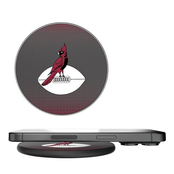 Chicago Cardinals 1947-1959 Historic Collection Linen 15-Watt Wireless Charger
