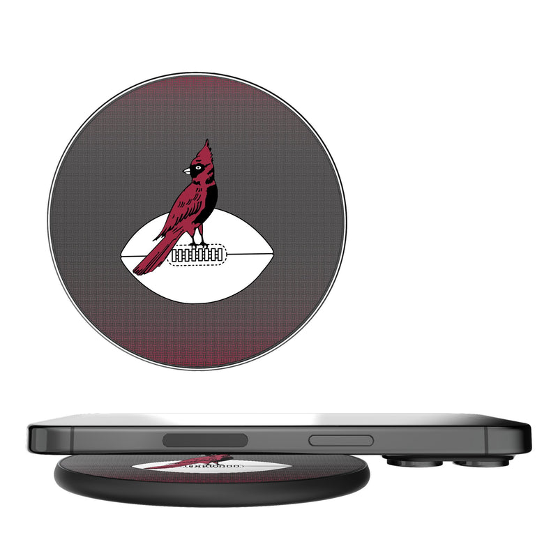 Chicago Cardinals 1947-1959 Historic Collection Linen 15-Watt Wireless Charger