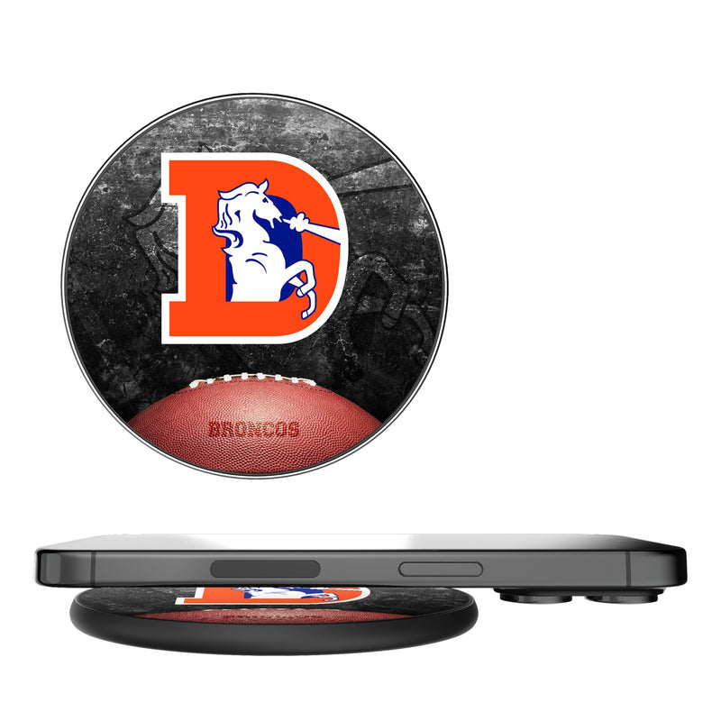 Denver Broncos 1993-1996 Historic Collection Legendary 15-Watt Wireless Charger