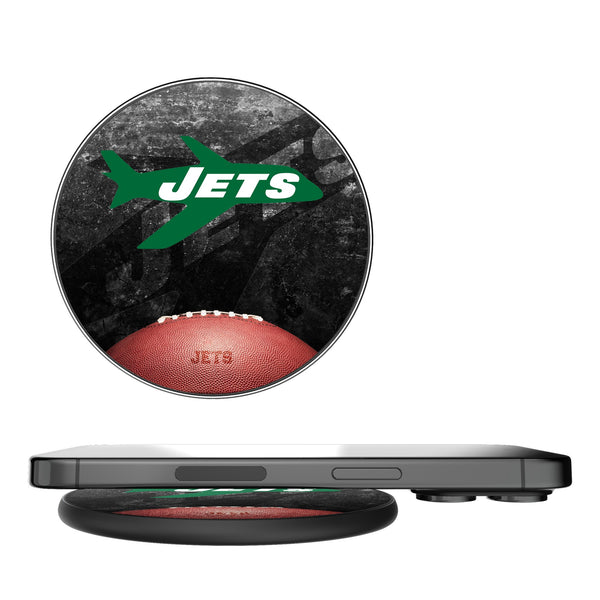 New York Jets 1963 Historic Collection Legendary 15-Watt Wireless Charger