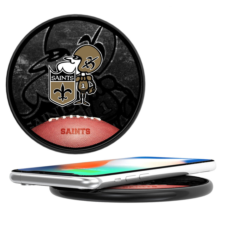 New Orleans Saints Historic Collection Legendary 15-Watt Wireless Charger