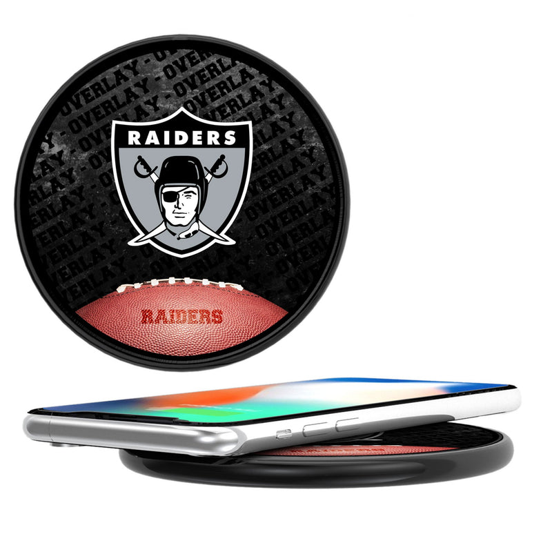 Oakland Raiders 1963 Historic Collection Legendary 15-Watt Wireless Charger