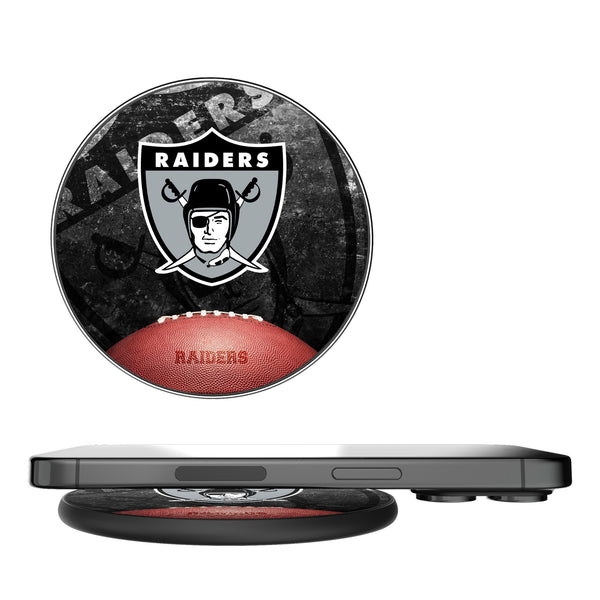 Oakland Raiders 1963 Historic Collection Legendary 15-Watt Wireless Charger