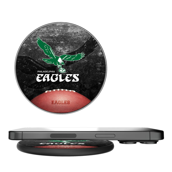 Philadelphia Eagles 1973-1995 Historic Collection Legendary 15-Watt Wireless Charger