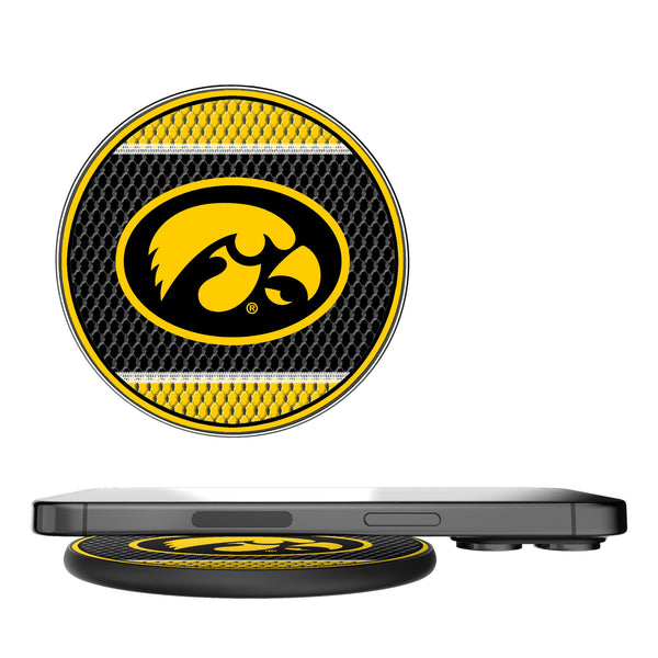 University of Iowa Hawkeyes Mesh 15-Watt Wireless Charger