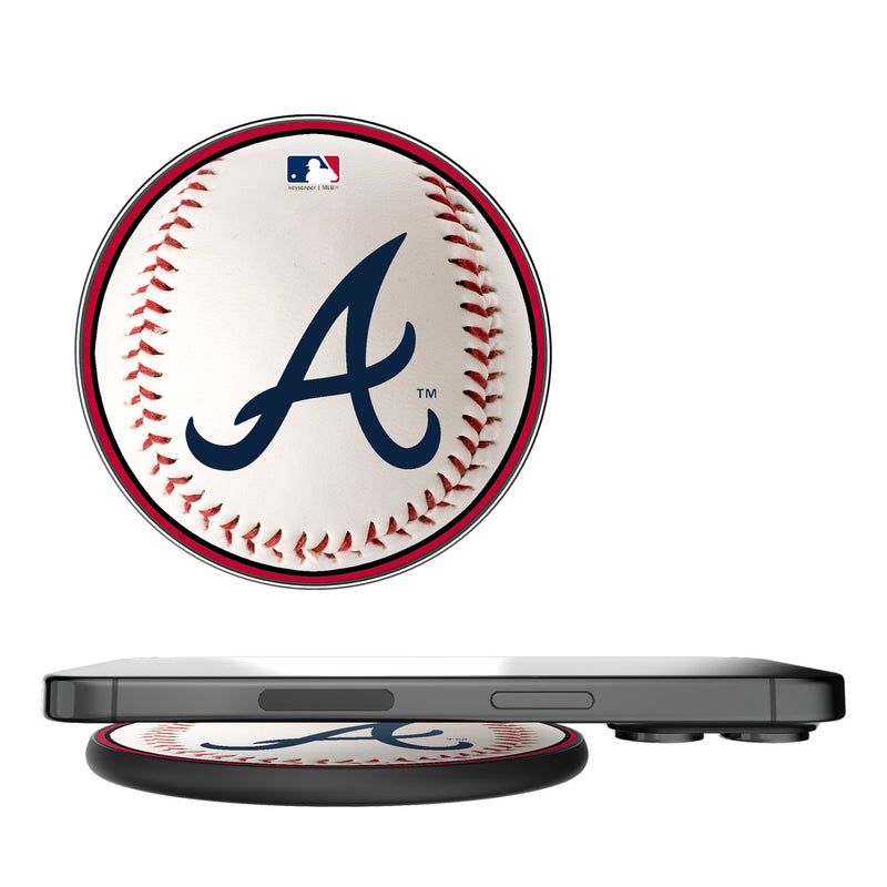 Atlanta Braves Baseball 15-Watt Wireless Charger