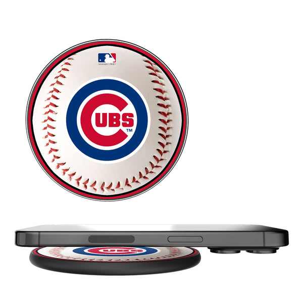 Chicago Cubs Baseball 15-Watt Wireless Charger