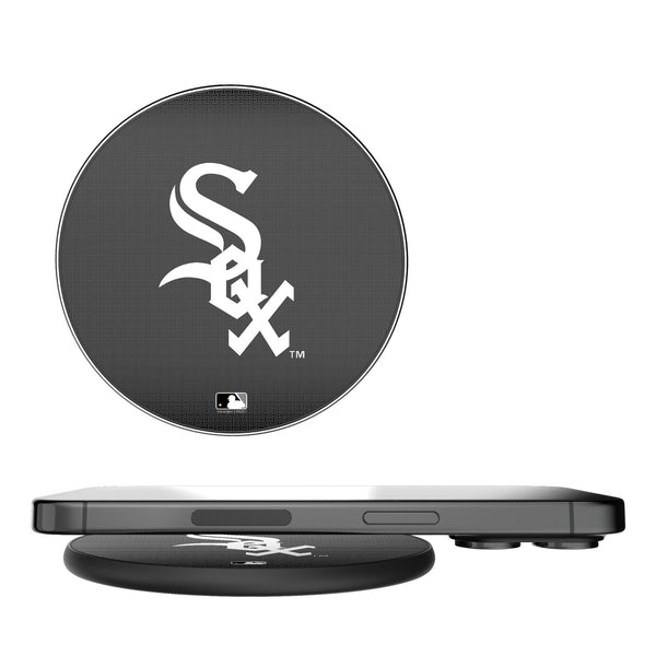 Chicago White Sox Linen 15-Watt Wireless Charger