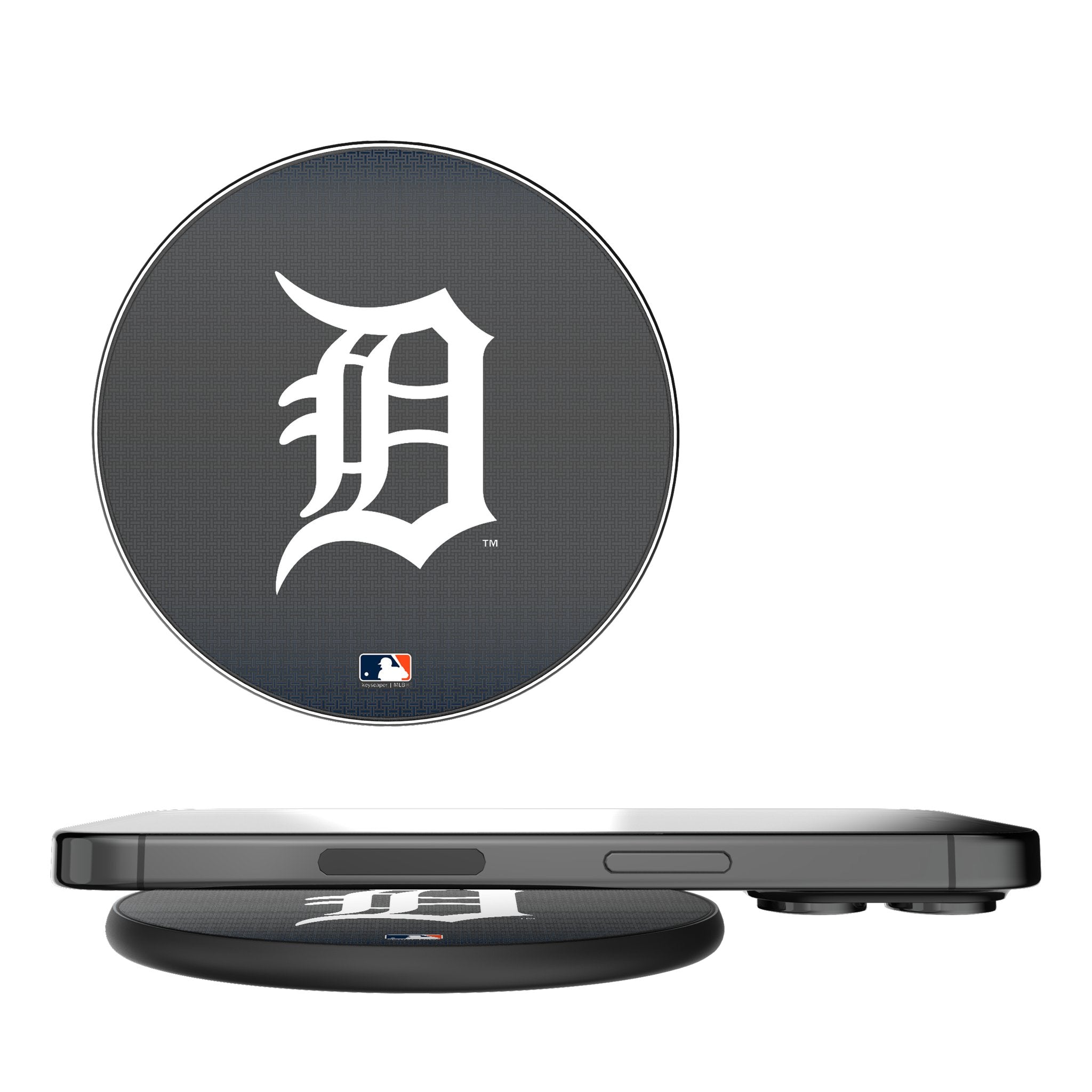 Detroit Tigers Linen 15-Watt Wireless Charger