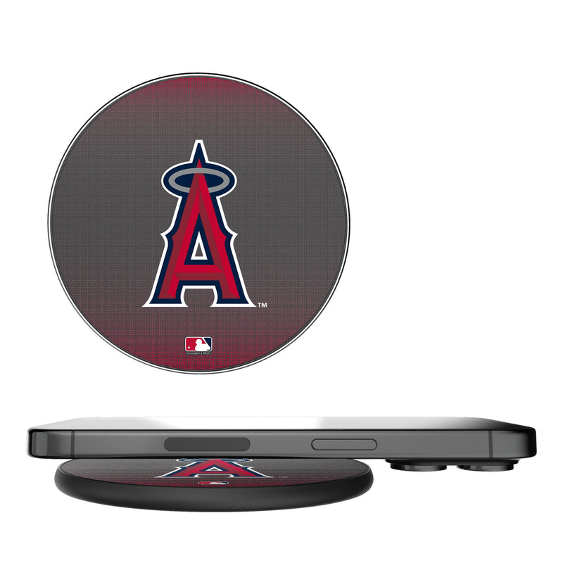 Los Angeles Angels Linen 15-Watt Wireless Charger
