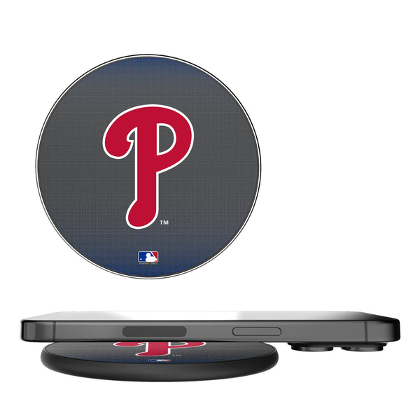 Philadelphia Phillies Linen 15-Watt Wireless Charger