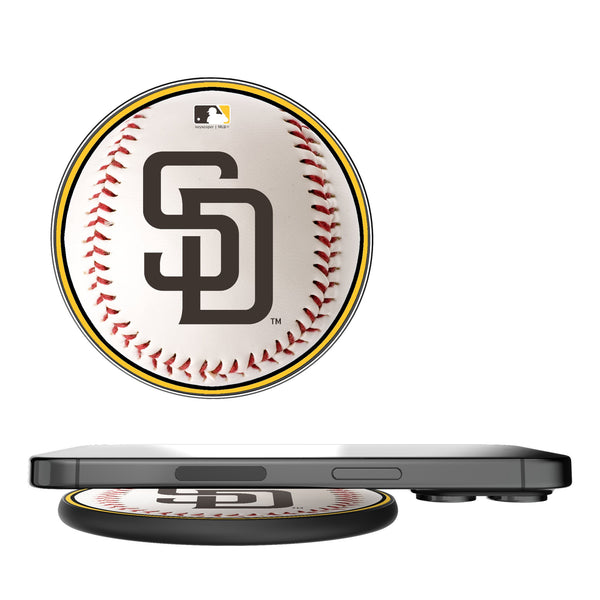 San Diego Padres Baseball 15-Watt Wireless Charger