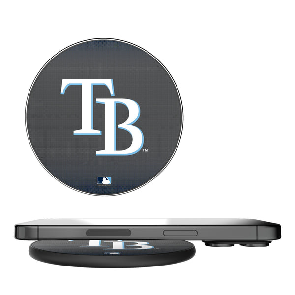 Tampa Bay Rays Linen 15-Watt Wireless Charger
