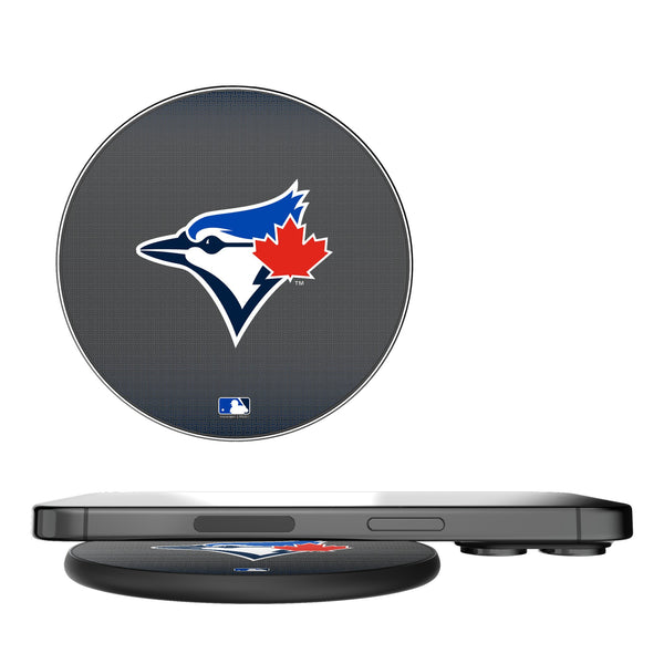 Toronto Blue Jays Linen 15-Watt Wireless Charger