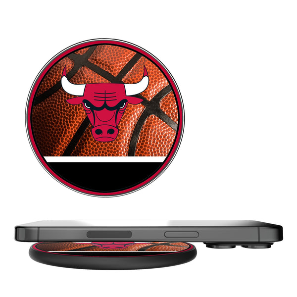 Chicago Bulls Basketball 15-Watt Wireless Charger