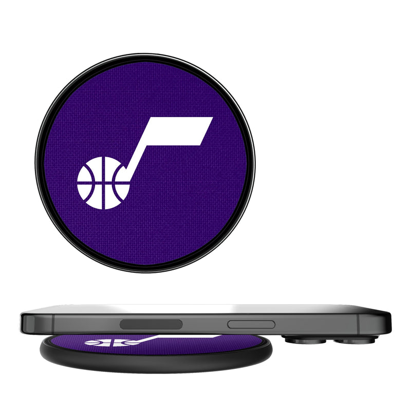 Utah Jazz Solid 15-Watt Wireless Charger
