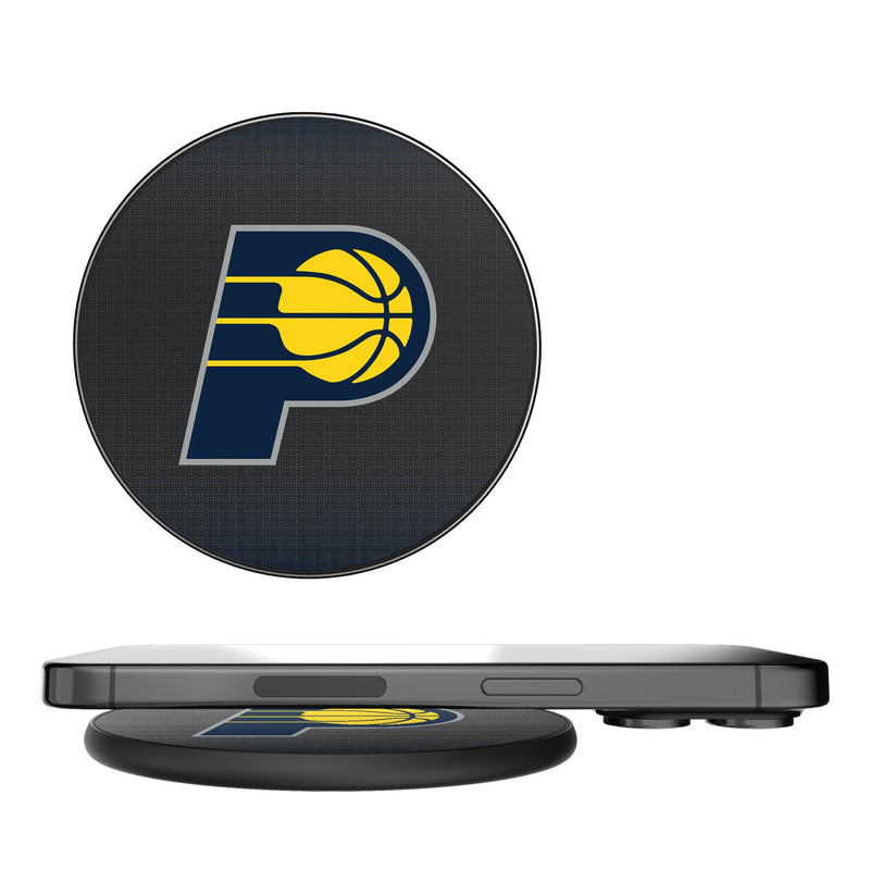 Indiana Pacers Linen 15-Watt Wireless Charger