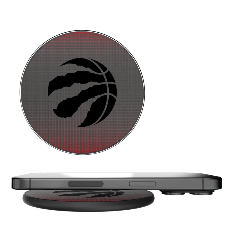 Toronto Raptors Linen 15-Watt Wireless Charger