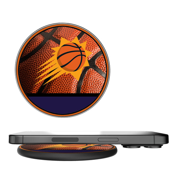 Phoenix Suns Basketball 15-Watt Wireless Charger