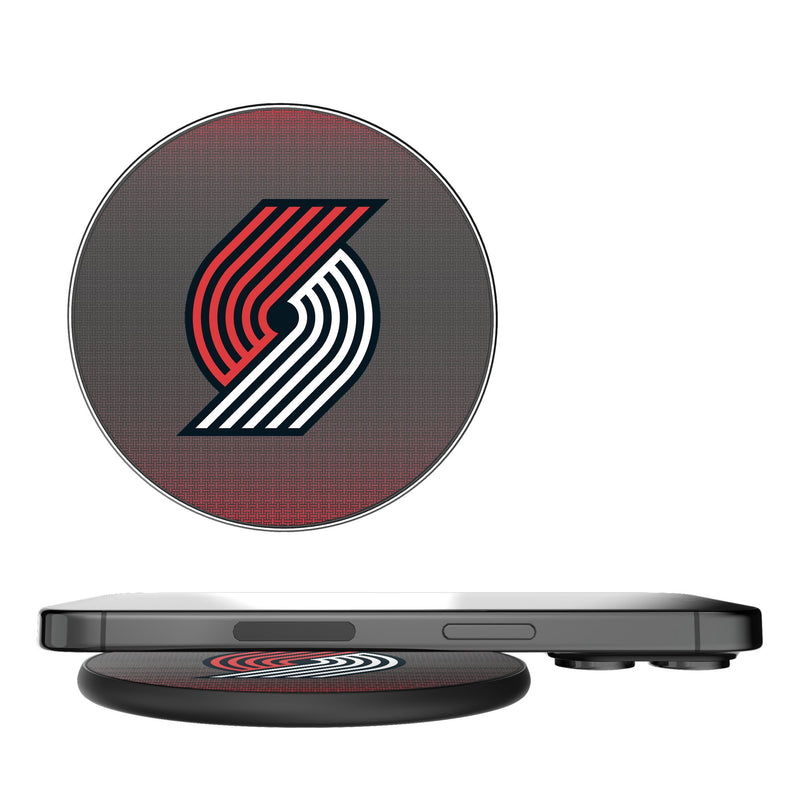 Portland Trail Blazers Linen 15-Watt Wireless Charger