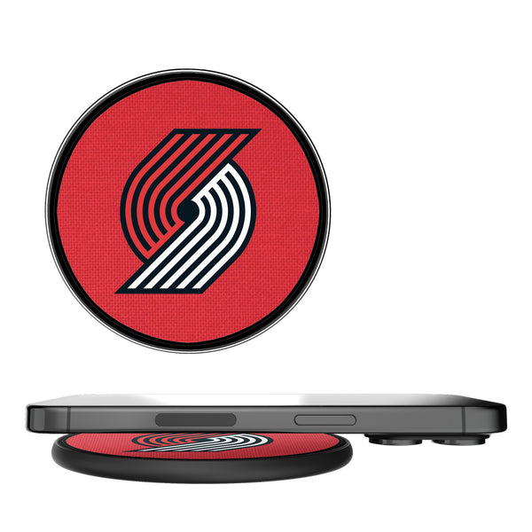 Portland Trail Blazers Solid 15-Watt Wireless Charger