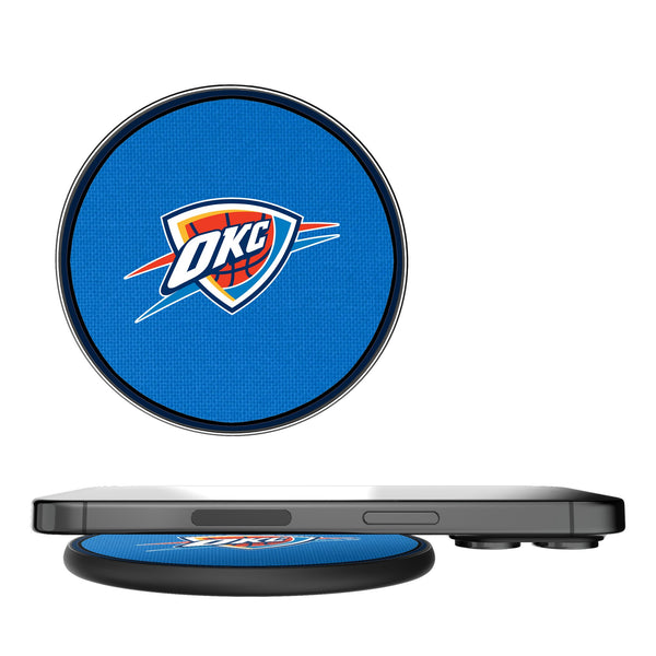Oklahoma City Thunder Solid 15-Watt Wireless Charger