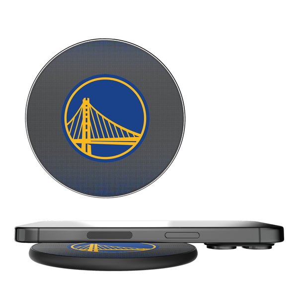 Golden State Warriors Linen 15-Watt Wireless Charger
