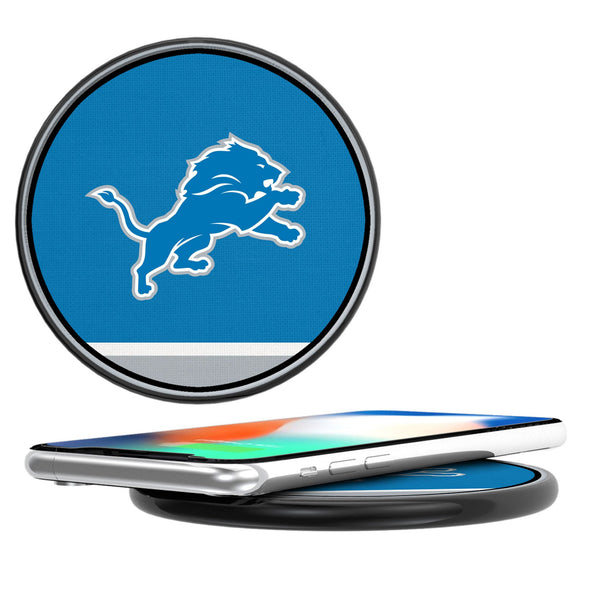 Detroit Lions Stripe 15-Watt Wireless Charger