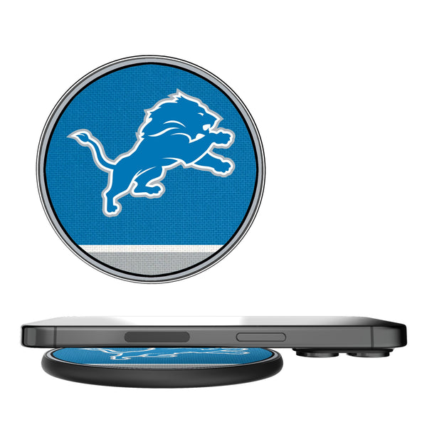 Detroit Lions Stripe 15-Watt Wireless Charger